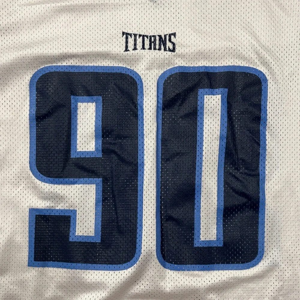 Jevon Kearse Tennessee Titans Reebok NFL Jersey Size Medium Vintage - Picture 3 of 11